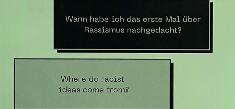Plakataktion gegen Rassismus