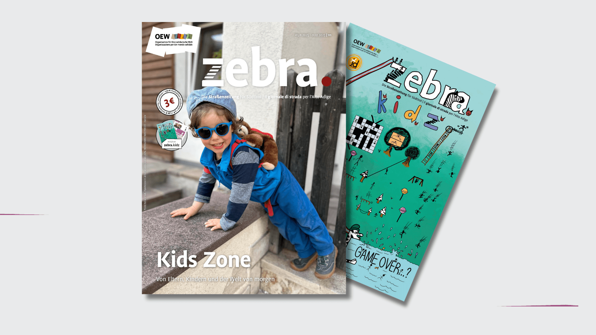 Dieser Artikel ist in der Novemberausgabe 2025 der Straßenzeitung zebra. erschienen.