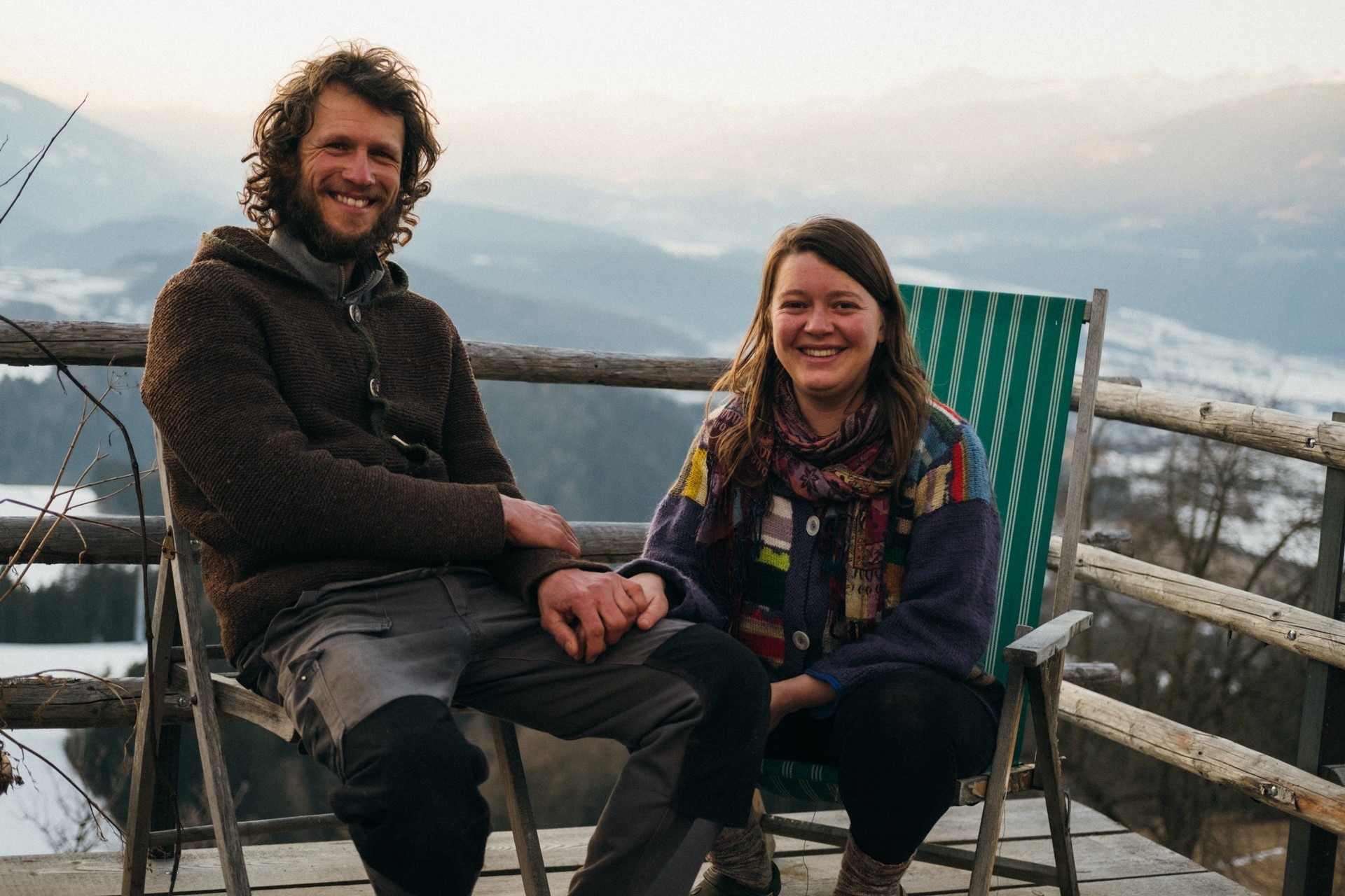 „Wir leben einen besonderen Luxus.“ Valentin Innerhofer und Judith Stötter