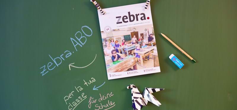 L'abbonamento di zebra. per la tua classe