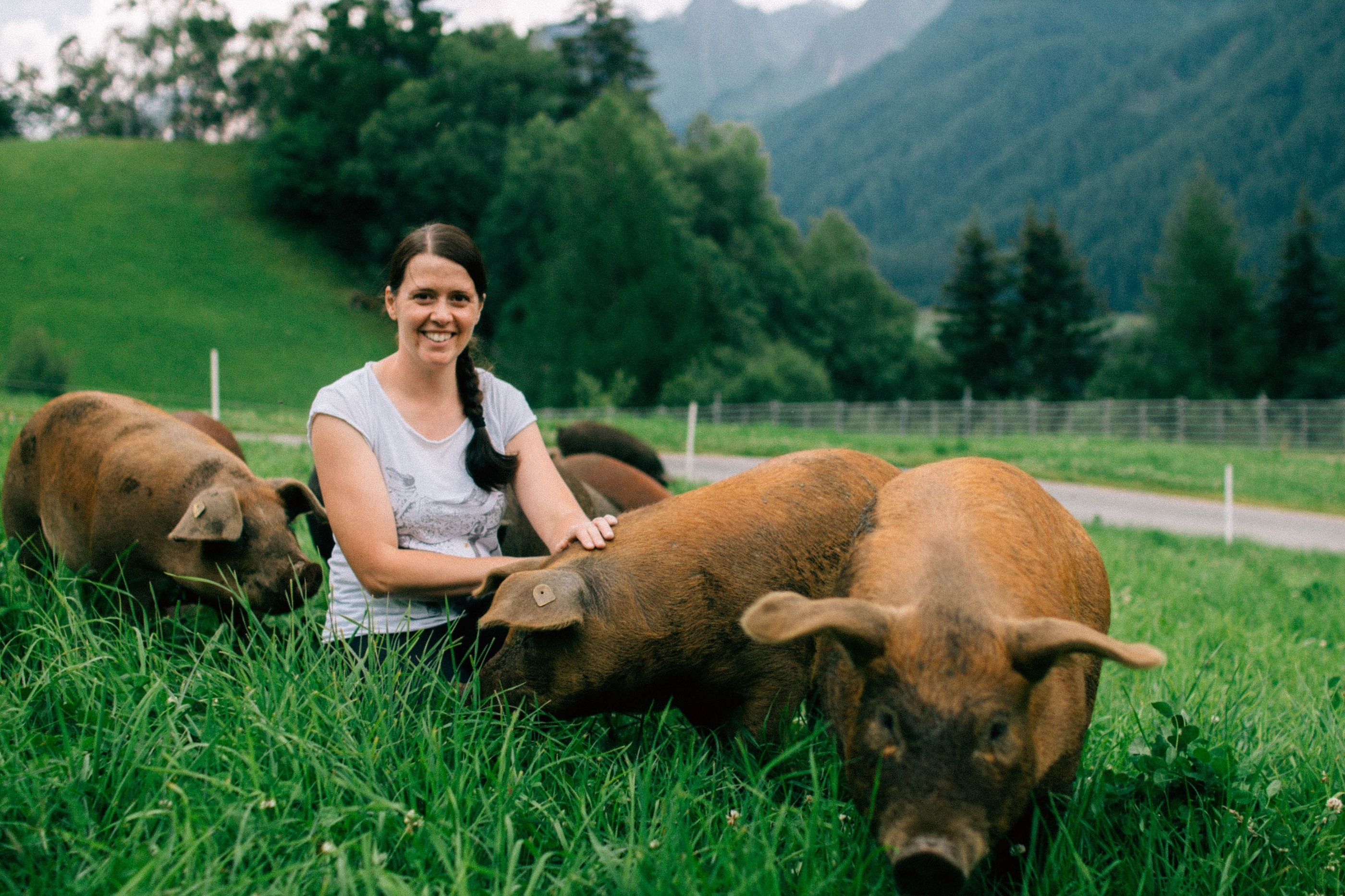 „Wir haben in Südtirol sehr viel Speck, aber keine Schweine.“ Verena Angerer
